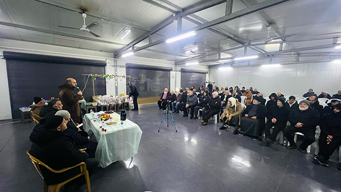 الشيخ علي الدنف ضيف اللقاء الثالث ضمن اسبوع الدعوة إستقبالاً لشهر رمضان في جلجولية 